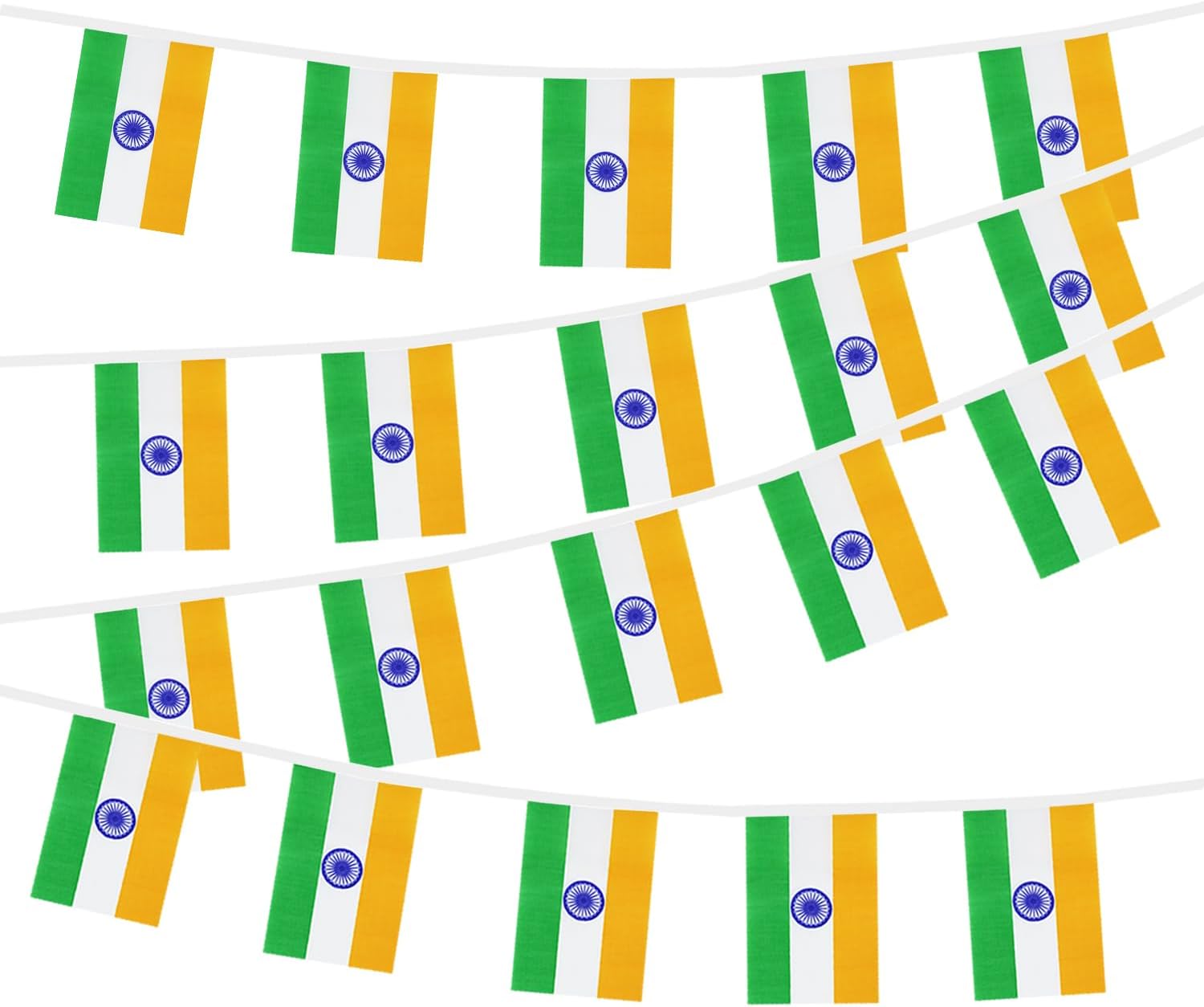 Polyester String Flag Bunting, 18 Feet per Strand